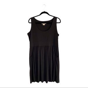 NWT Michael Kors Sleeveless Black Pocket Dress